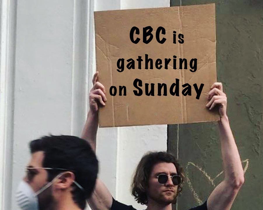 疫情趨緩後，教會號召信徒來參加實體聚會。（FB@City Bible Church）